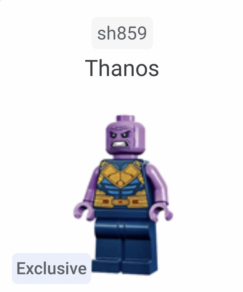 - GANT DE L’INFINI PIERRES -. Lego Marvel. Set 76242. Année 2023.
