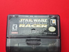 Star Wars Episode I - Racer Nintendo Game Boy Color Authentic Saves Rumble Works