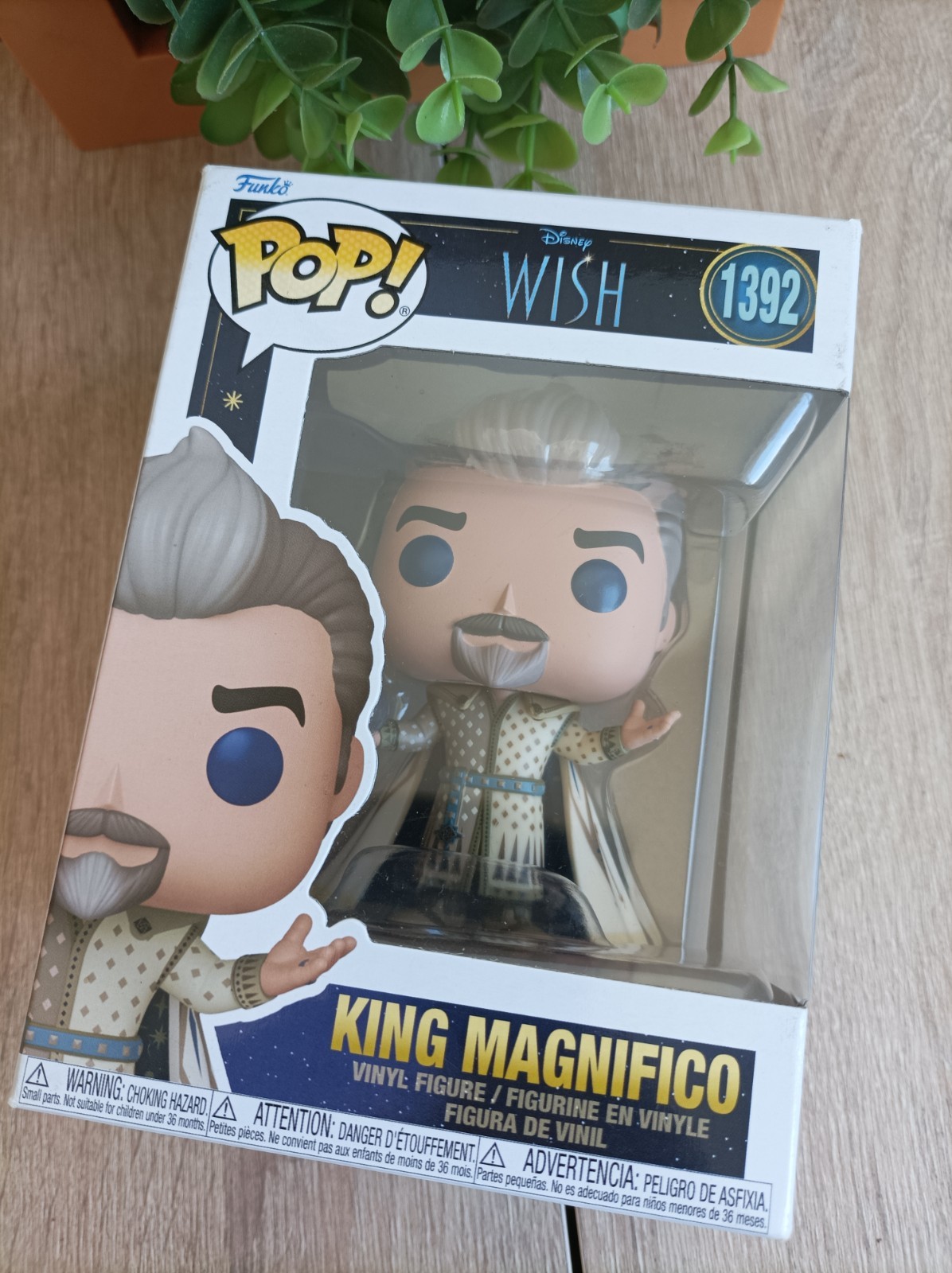 Figurine " King Magnifico " Disney Wish Funko Pop 1392