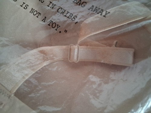 Reggiseno donna Auden leggermente foderato senza fili taglia 38DDD beige morbido ~ nuovo con scatola - Foto 12 di 12