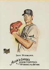 2008 Topps Allen and Ginter #117 Jeff Niemann RC - Rookie Card Tampa ID:69922. rookie card picture