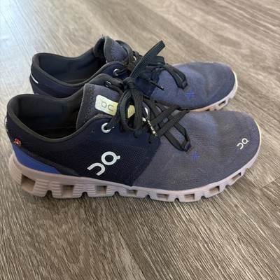 On Running Cloud X3 Women s Size 8.5  Midnight/Heron  60.98689 Running Shoes
