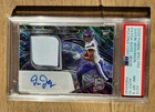 2020 Panini Spectra Justin Jefferson - RPA - Wave JERSEY MATCH 18/25 RC - PSA 8