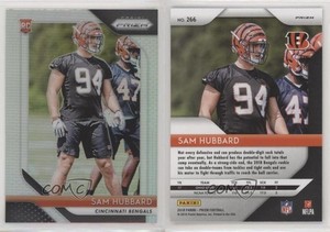 2018 Panini Prizm Rookie Silver Prizm Sam Hubbard #266 Rookie RC