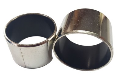 Gleitlager Buchse Zylinderbuchse wartungsfrei 50x55x12 - 50x55x80 Stahl/PTFE