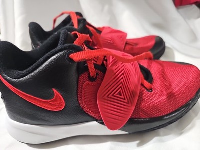 Kyrie Irving Nike Kyrie Boys Sneakers Red Black shoes Size 4.5 Y