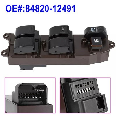 Electric Master Power Window Switch Left Driver Side For Toyota Corolla Matrix 