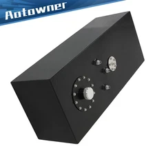 15 Gallon 60L Top-feed Race Drift Fuel Cell Tank W/ Cap & Level Sender