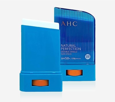 AHC Natural Perfection Double Shield Sonnenstift 14 g LSF 50+ Brandneu in Verpackung Ablaufdatum 08.04.2027