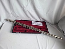 YAMAHA YFL-211 Flute Silver Plated E-Mechanism Tested Japan 3199