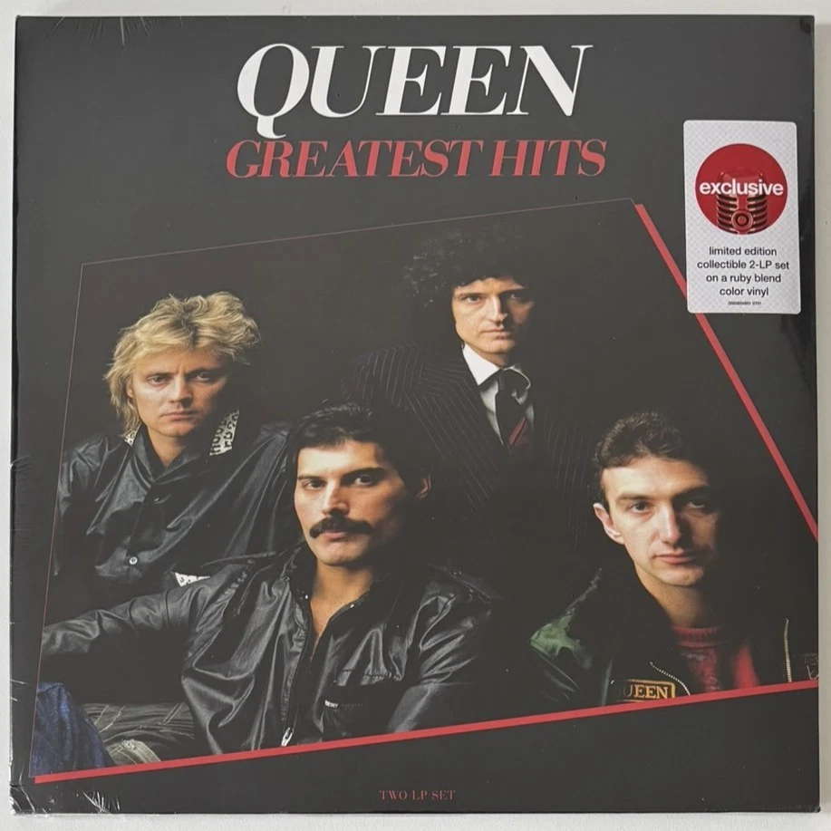 QUEEN GREATEST HITS RUBY RED VINYL USA EXCLUSIVE LIMITED EDITION 2LP SEALED BUMP - Image 3 of 4