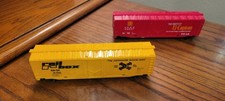 2 TYCO HO Box Cars ATSF #49277 El Capitan & Rail Box RB #OX 10000