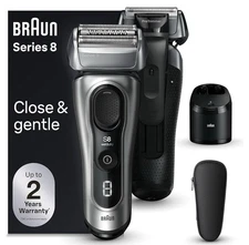 Braun Series 8 8567cc Electric Razor for Men, 4+1 Shaving Elements