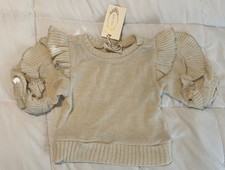 NWT Mia Joy Oatmeal Hannah Sweater Size 6