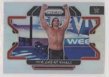 2022 Panini Prizm WWE Silver Prizm The Great Khali #80 4et