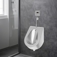 Urinal Intelligent Auto Sensor Flush Public Toilet Male Urinal Stainless Steel