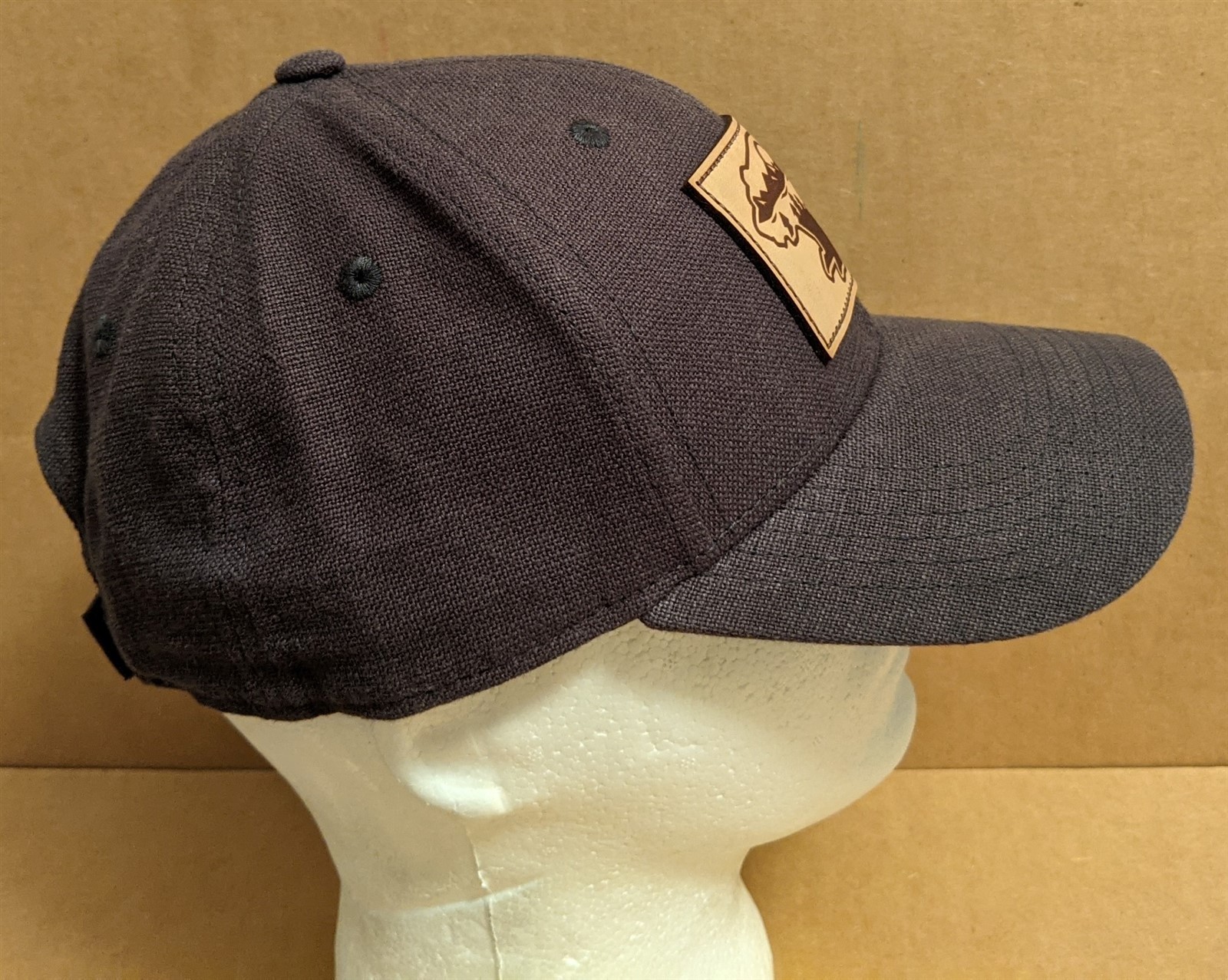 Bear Mountain Patch Brown Baseball Hat Cap Adjust… - image 3