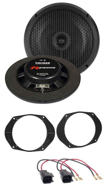 Renegade 2-Wege 160Watt 16,5Cm Lautsprecher FüR Ford Focus Ka FronttüR Heck Auto-image