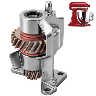 Upgrade Metal Gear WP2403092 2403092 Worm Drive Gear & Bracket Kit Compatible...