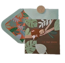 Papyrus Get Well Card Sloth 🦥