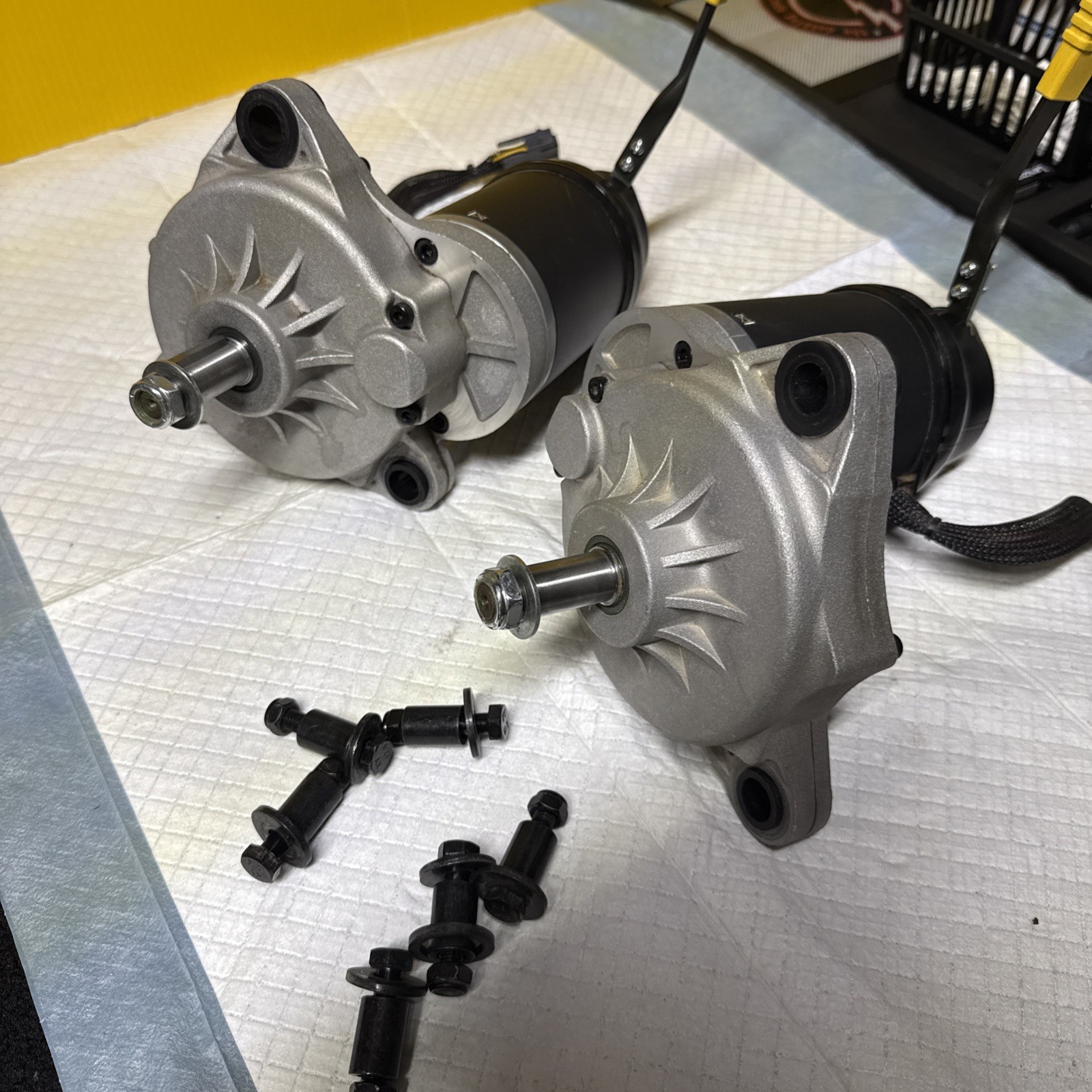 NICE Pair Pride Jazzy Select Elite, ES Motor SET Tested DRVMOTR1428 DRVMOTR1429