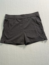 The North Face Girls  XL 18 Gray Drawstring Active Shorts Lightweight Outdoor