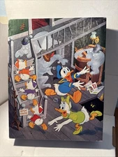 1983 Disney Halloween Haunted House Donald Duck 14x18 Golden Jigsaw Puzzle