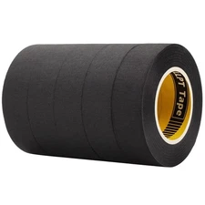 Wiring Harness Cloth Tape 5 Packs 3/4 Inch X 50 Ft Each Premium Fiber Wire Loom