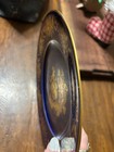 Limoges Castel France 22K Gold Plate Curtsying Couple — photo 3