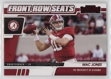 2021 Panini Contenders Draft Picks Front Row Seats Red Mac Jones #15 09j5