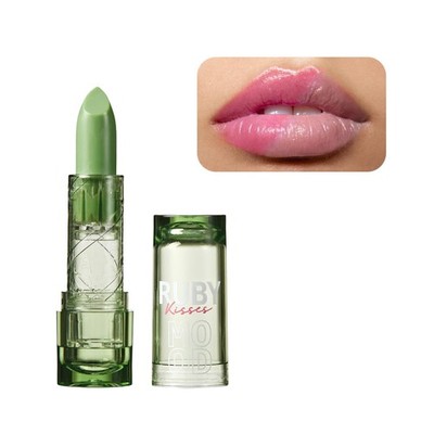 Ruby Kisses Staining Mood Lipstick, pH 1 Count (Pack of 1), Green to Berry 