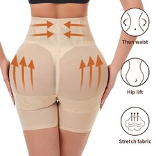Women  s High Waist Butt Lifter Shapewear Shorts Tummy Control Body Shaper
