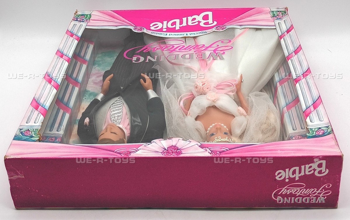 Barbie Wedding Fantasy Barbie and Ken Doll Set 1993 Mattel 10924