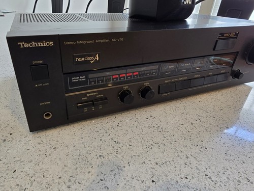 Technics SU-V76 Stereo Integrated Amplifier Vintage 1980s AMP | Sounds Great - Picture 2 of 8