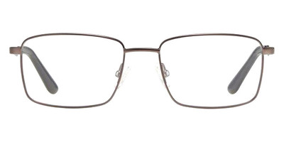 Adensco 129 Eyeglasses 0R80 Semi Matte Dark Ruthenium 52mm New 100% Authentic
