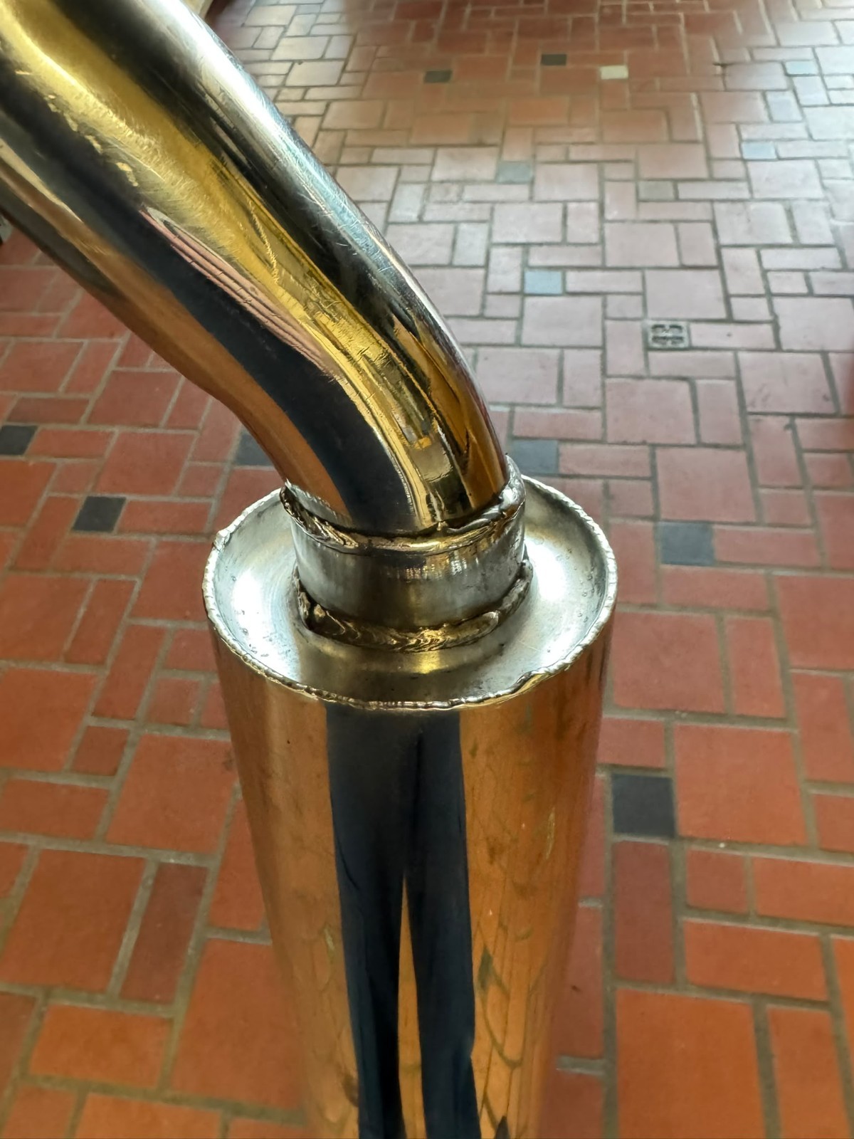 Rolls-Royce Silver Shadow 1965-1973 Rear Left Exhaust tailpipe
