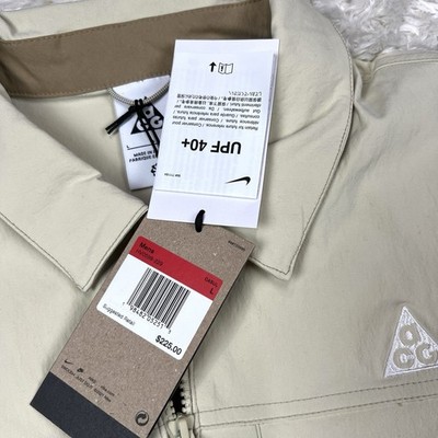 Nike ACG Smith Summit UV Jacket Khaki Beige Summit White HV0598