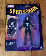 Marvel Legends Spider-Woman Unlimited Exclusive Venomized Figure with Doom Box
