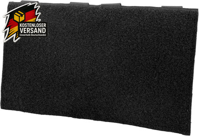 Taktisches Molle Panel Klett Adapter für Rucksack Weste Patchboard 25x15cm