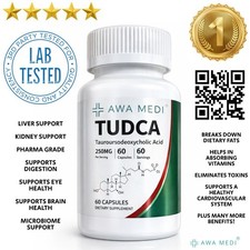 TUDCA REAL LAB TESTATO FORNITURA 2 MESI SUPPORTO FEGATO E RENI PCT DETOX | FIDATO