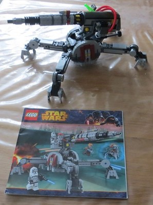 LEGO Star Wars 75045 Republic AV-7 Anti-Vehicle Cannon TOP mit BA - OHNE FIGUREN
