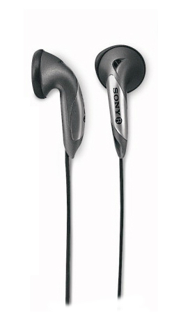 SONY MDR-E828LP フォントピア? イヤブッドヘッドホン -銀 Vintage Sony Mdr-e828 Fontopia Earbuds Headphones for Discman
