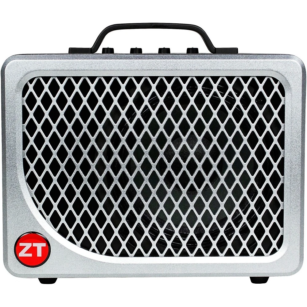 ZT Lunchbox Reverb 100W 1x6.5 Guitar Combo Amp Silver 602573769799