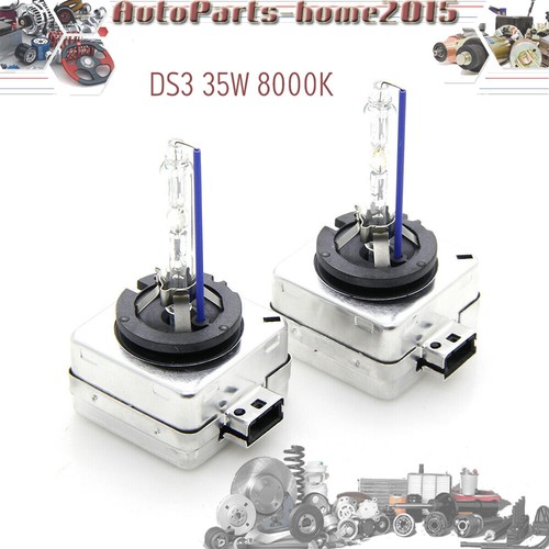 2 Ampoules D3S Xenon 35W 6000K/8000K Pour Audi - Remplacement Phare Avant, Neuves, Garantie 2 Ans
