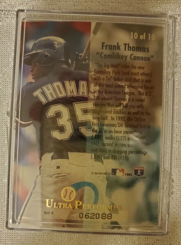 1 Fleer Ultra Limited Edition MLB 1993 Ultra Performers Original box 1-10 Set - Picture 6 of 10
