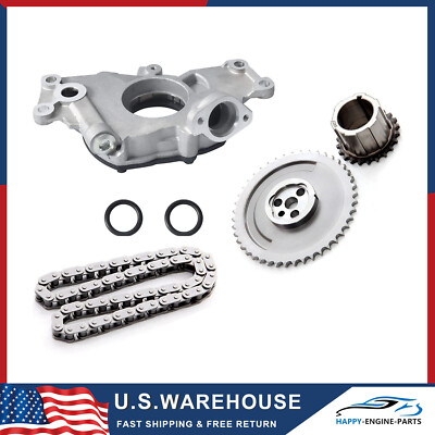 M295 - High Volume Oil Pump + Chain for Chevrolet GM 4.8L 5.3L 6.0L LS1 LS2 LS3