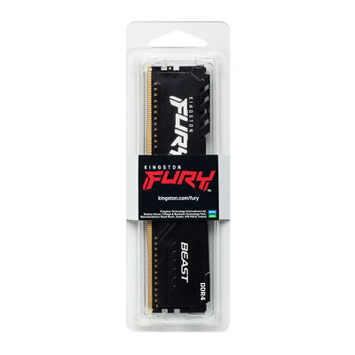 16GB Kingston FURY Beast 3600MHz DDR4 Memory Module (1 x