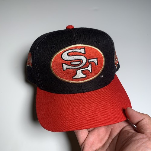 70s NFL 49ers アメフト ビンテージワッペン スタジャン キャップ 70s NFL 49ers アメフト ビンテージワッペン スタジャン