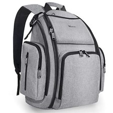 Mancro Diaper Bag Backpack, Large Multifunction Waterproof Travel Baby 