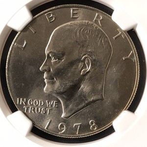 1978-D EISENHOWER DOLLAR NGC MS65 .